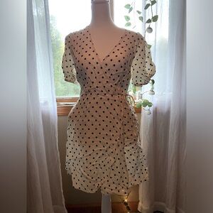 Polka-dot dress XS